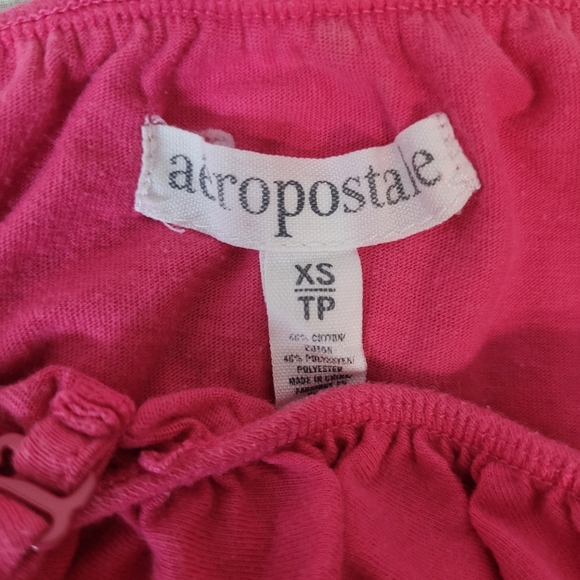 Aeropostale Dress, Womens XS, Vibrant Pink, Adjustable/removable Straps - Picture 5 of 6